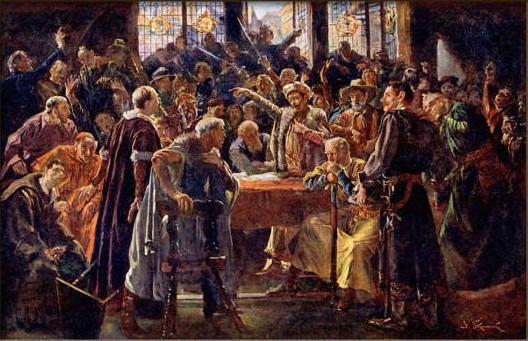 1.6.1421 Pánové zavrhli Zikmunda jako krále